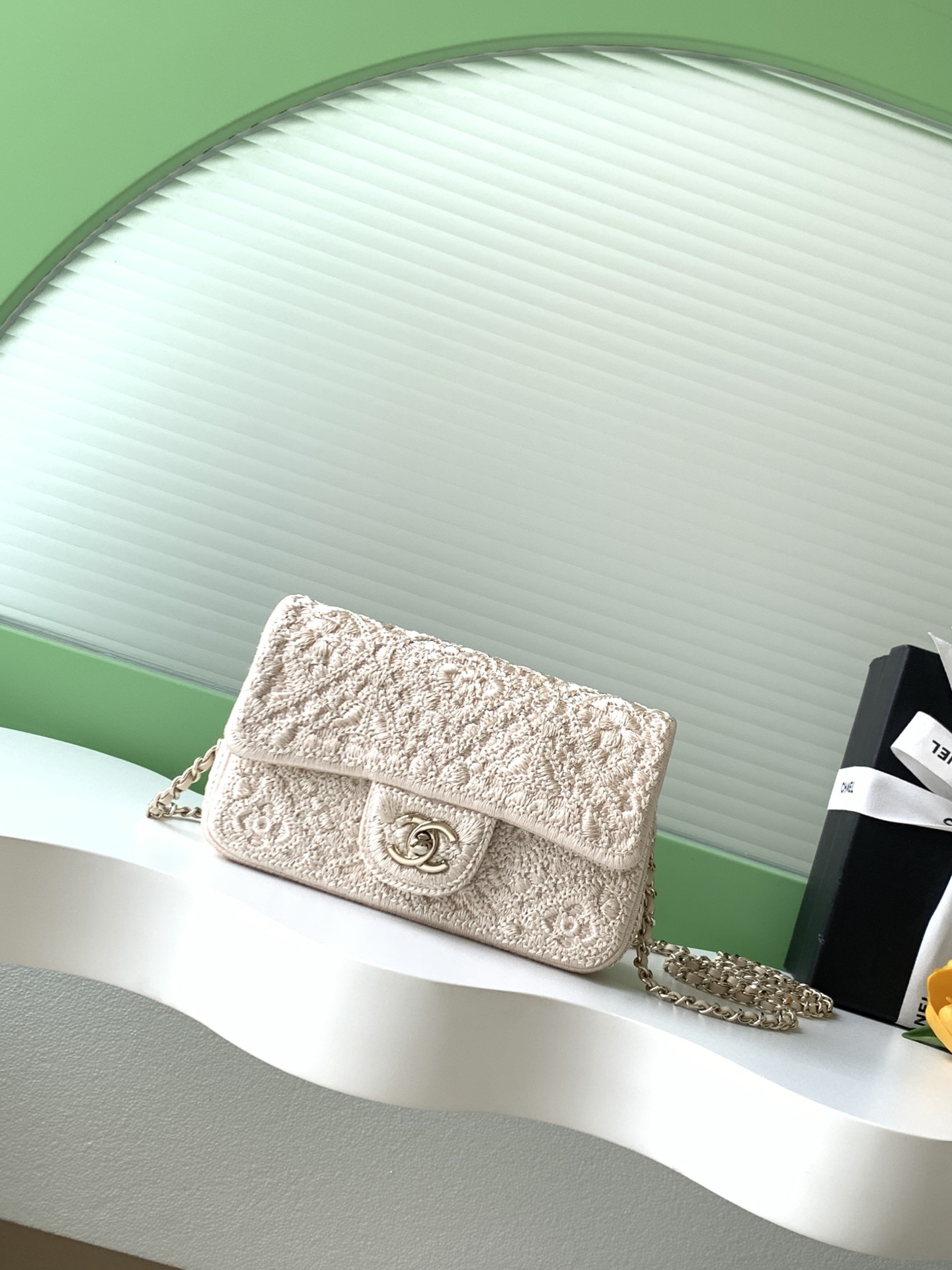 Chanel Style Beige Leather Bag Lookbook Reference image 1