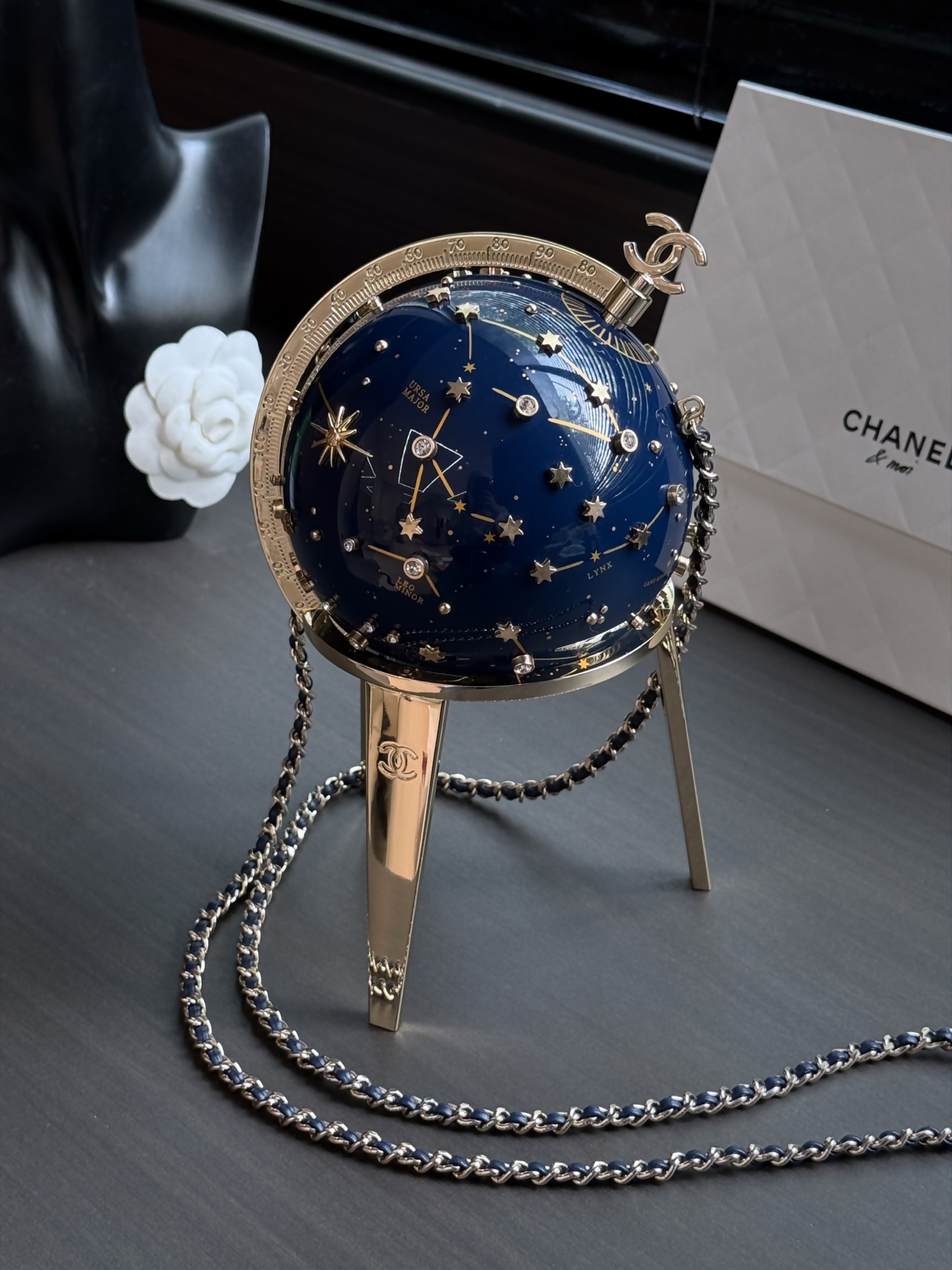 Chanel Starry Globe Evening Bag