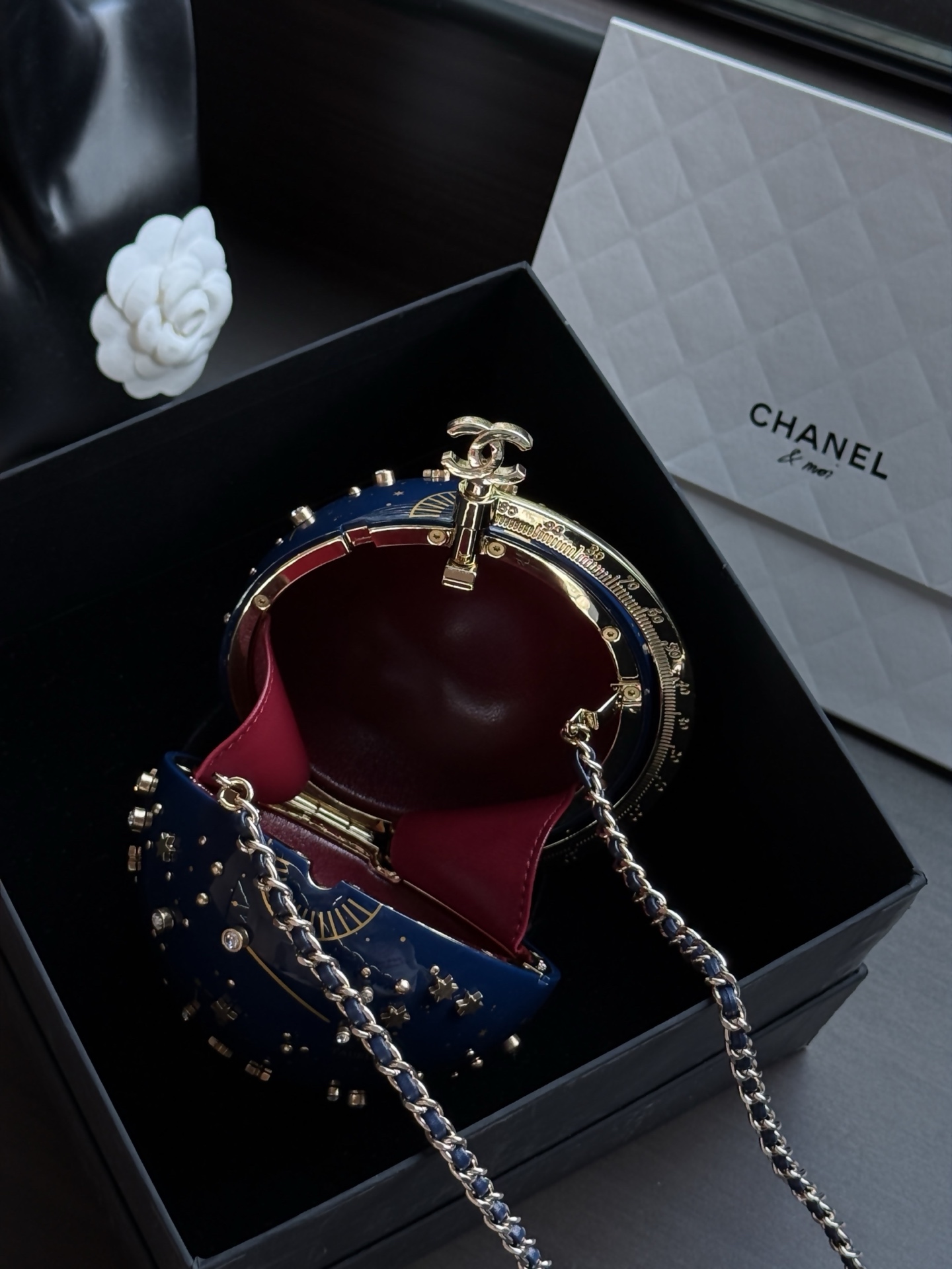 Chanel Starry Globe Evening Bag