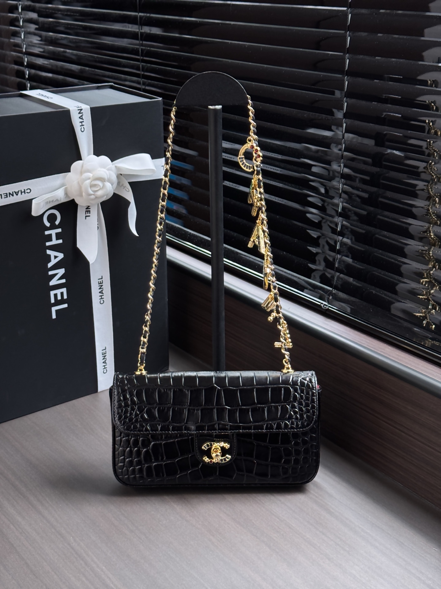 Chanel Rectangular Flap Baguette Bag