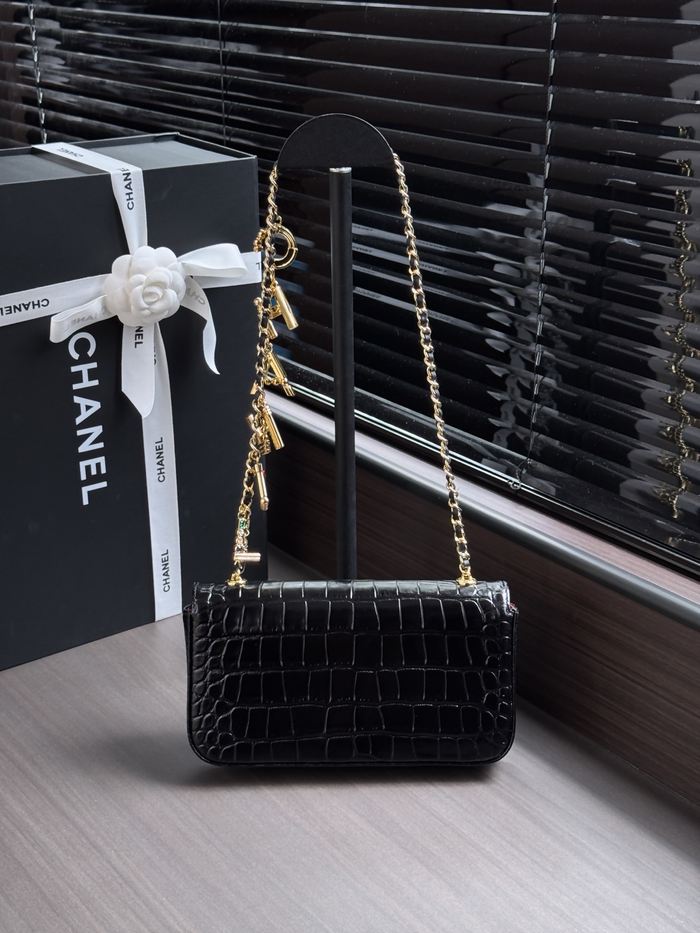Chanel Rectangular Flap Baguette Bag