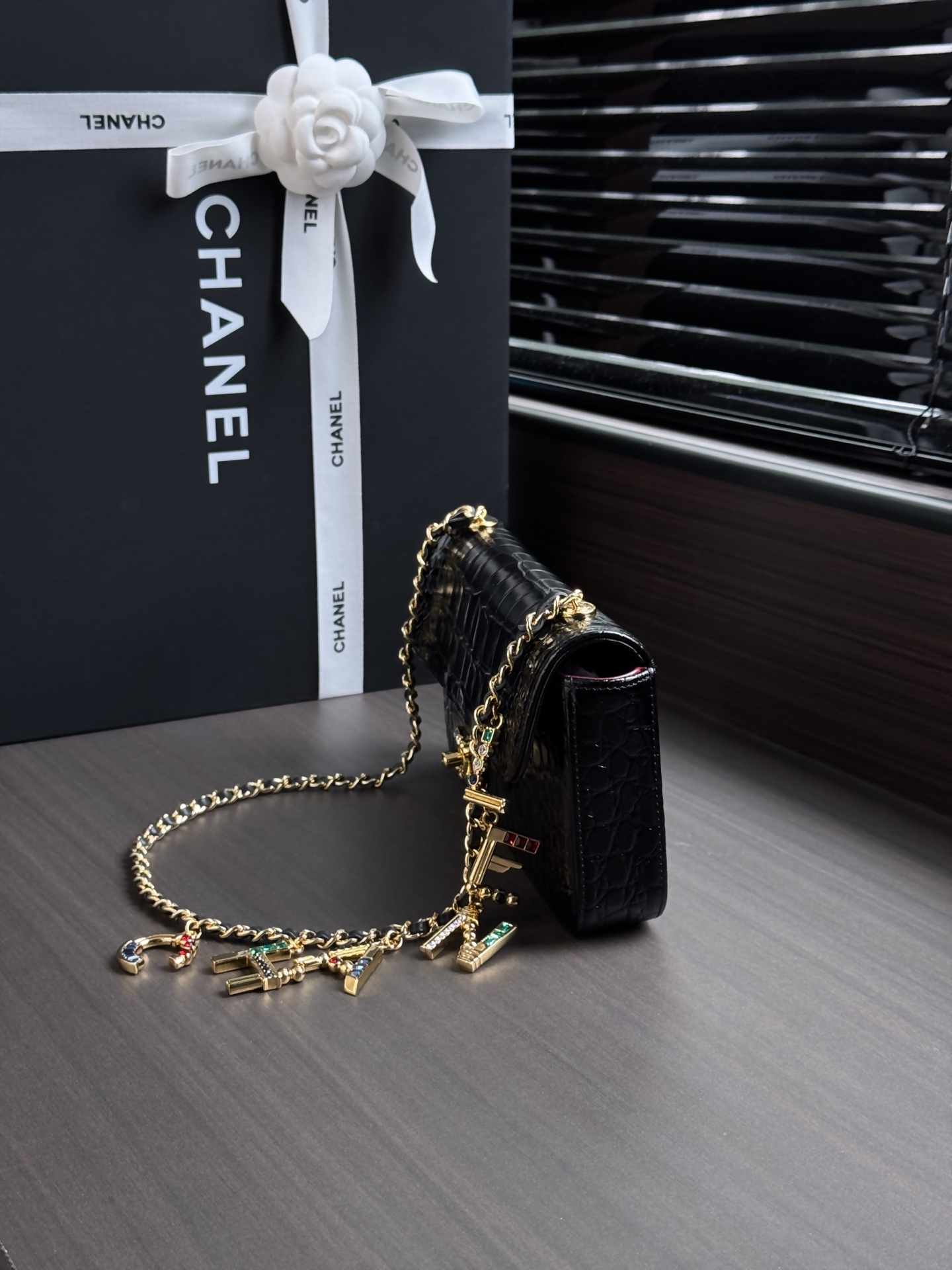Chanel Rectangular Flap Baguette Bag