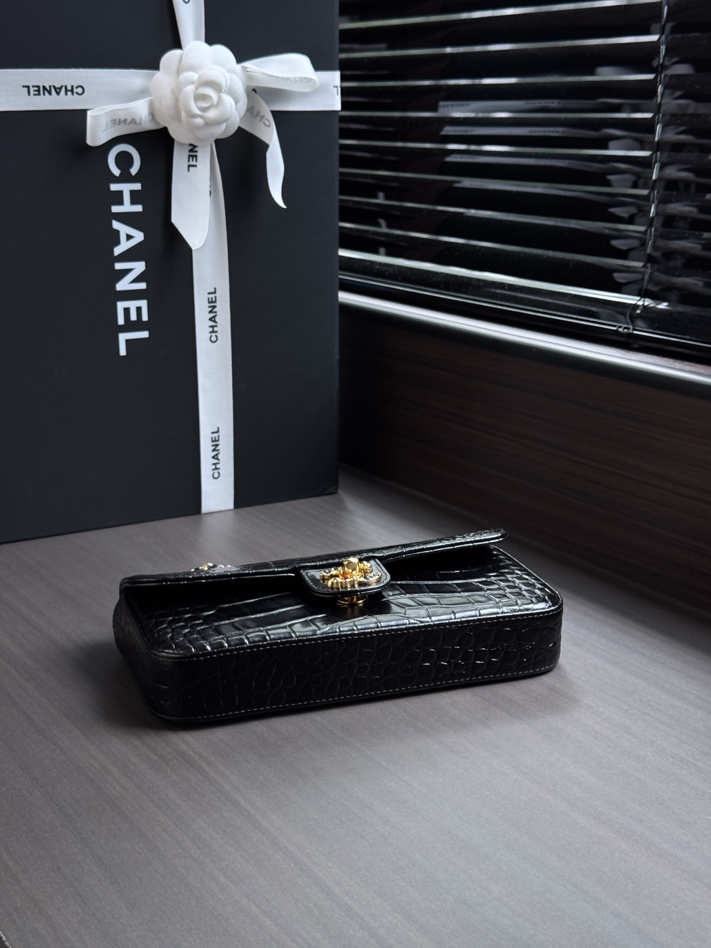 Chanel Rectangular Flap Baguette Bag