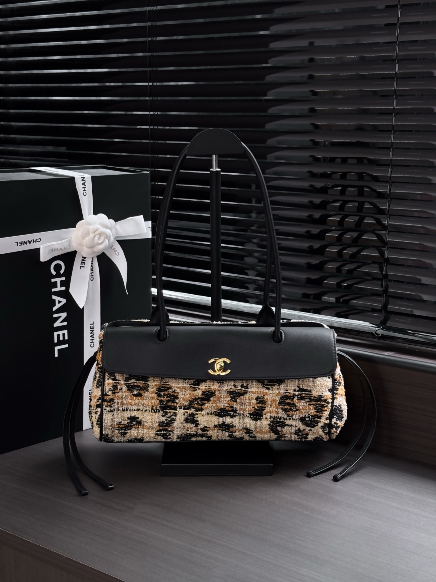Chanel Leopard Small Shopping Bag