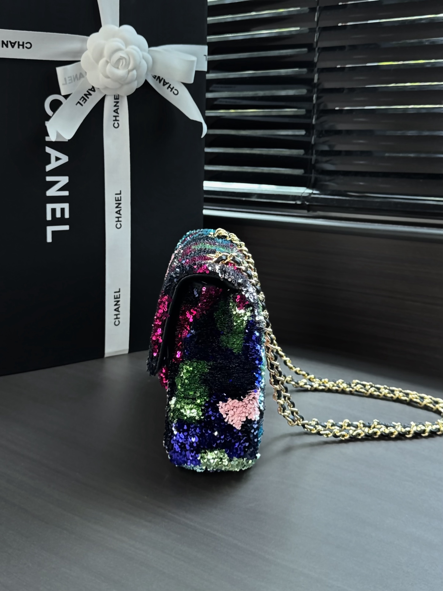 Chanel Sequin Flap Bag