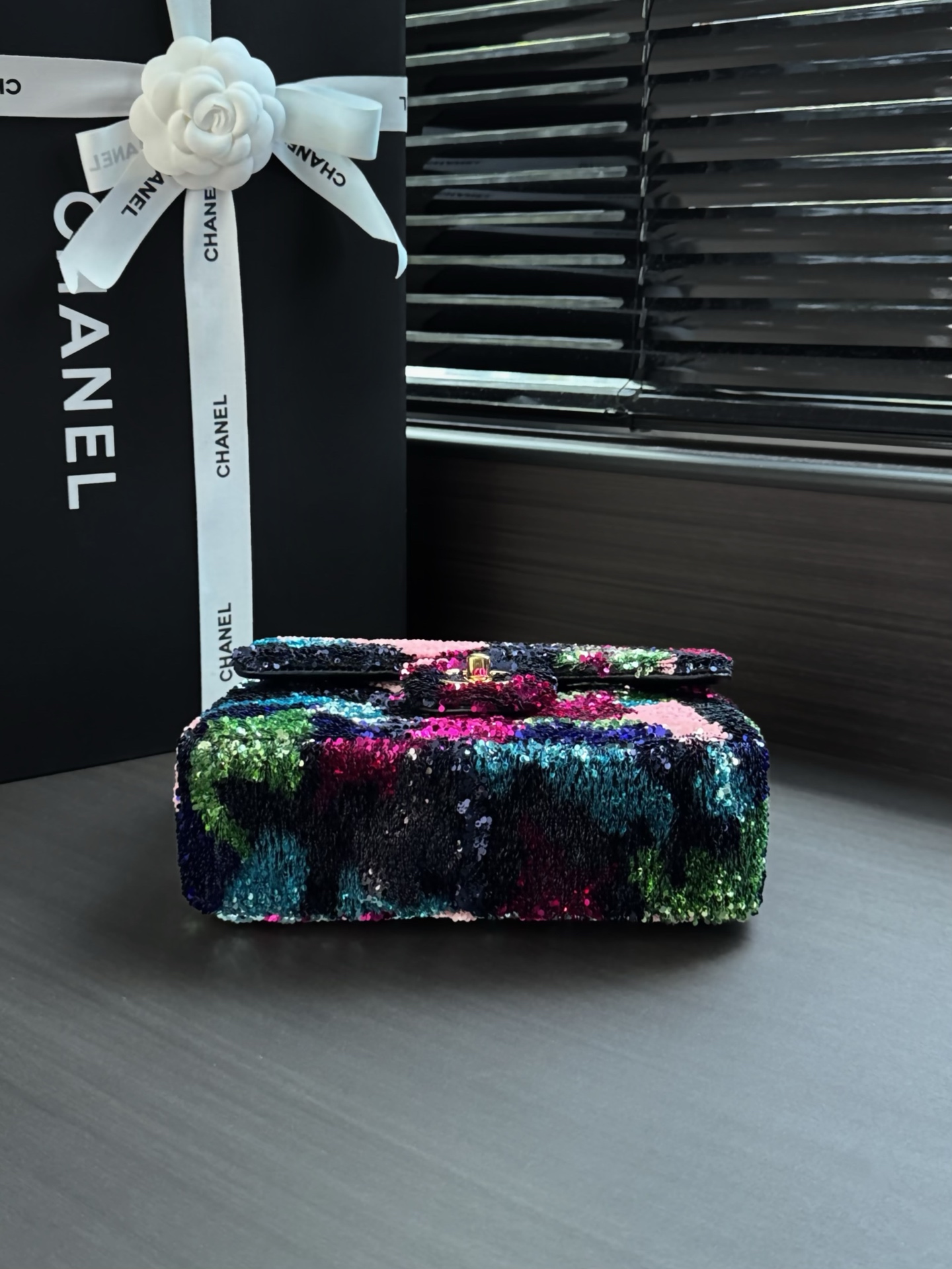 Chanel Sequin Flap Bag