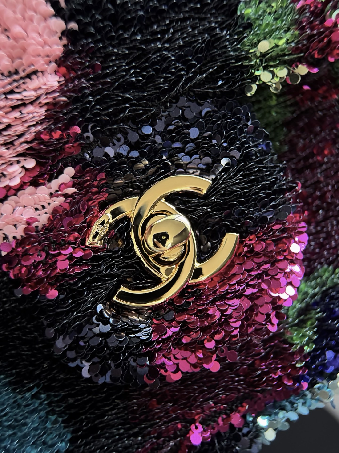 Chanel Sequin Flap Bag