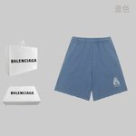 Replica US
 Balenciaga AAAAA
 Clothing Shorts Printing Unisex Cotton