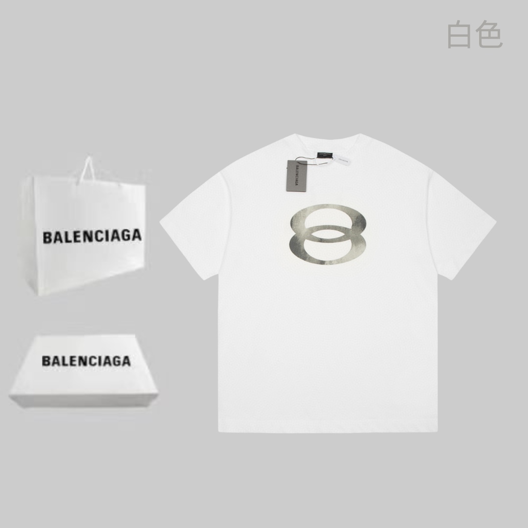 Wholesale Designer Shop
 Balenciaga Clothing T-Shirt High Quality Happy Copy
 Printing Unisex Cotton
