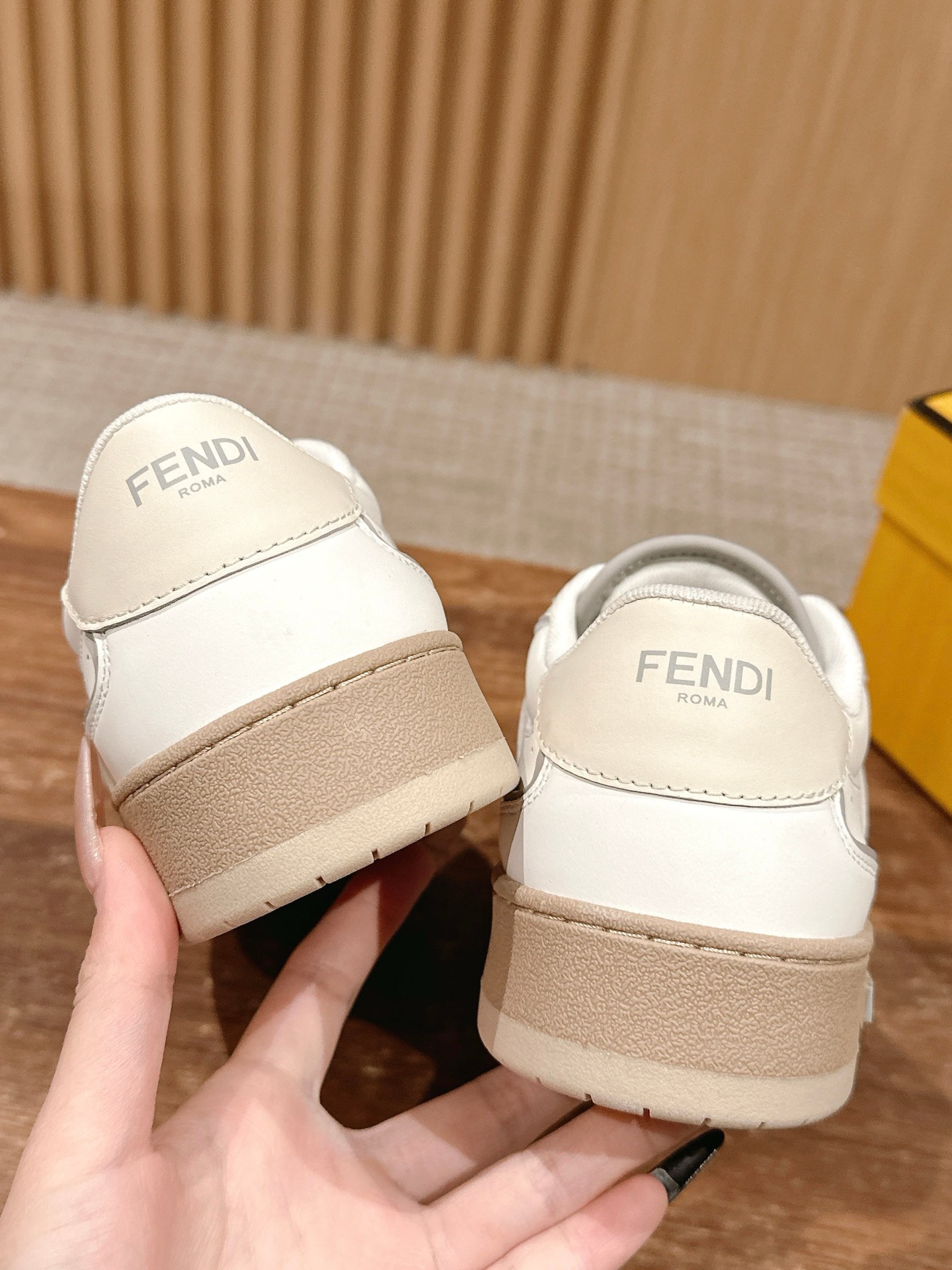 Fendi Style Leather Men's Shoes style reference detail image 7 from source 781837