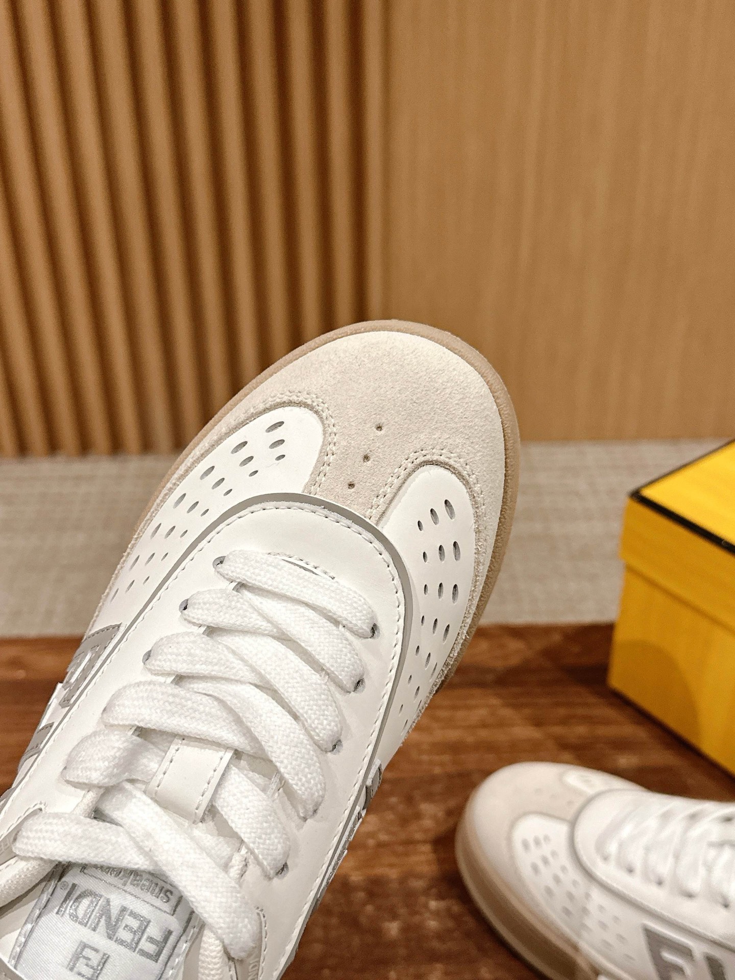 Fendi Style Leather Men's Shoes style reference detail image 6 from source 781837