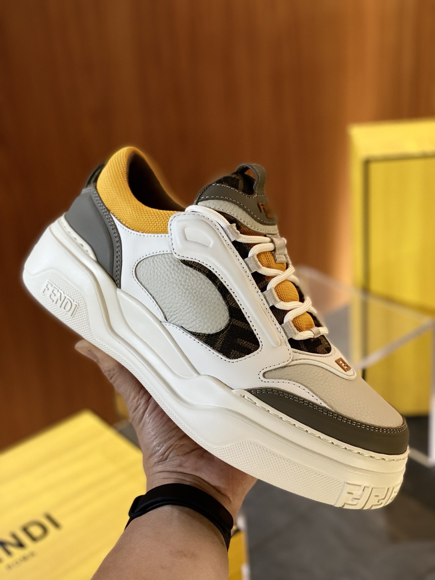 Fendi Style Leather Men's Shoes Lookbook Reference image 2