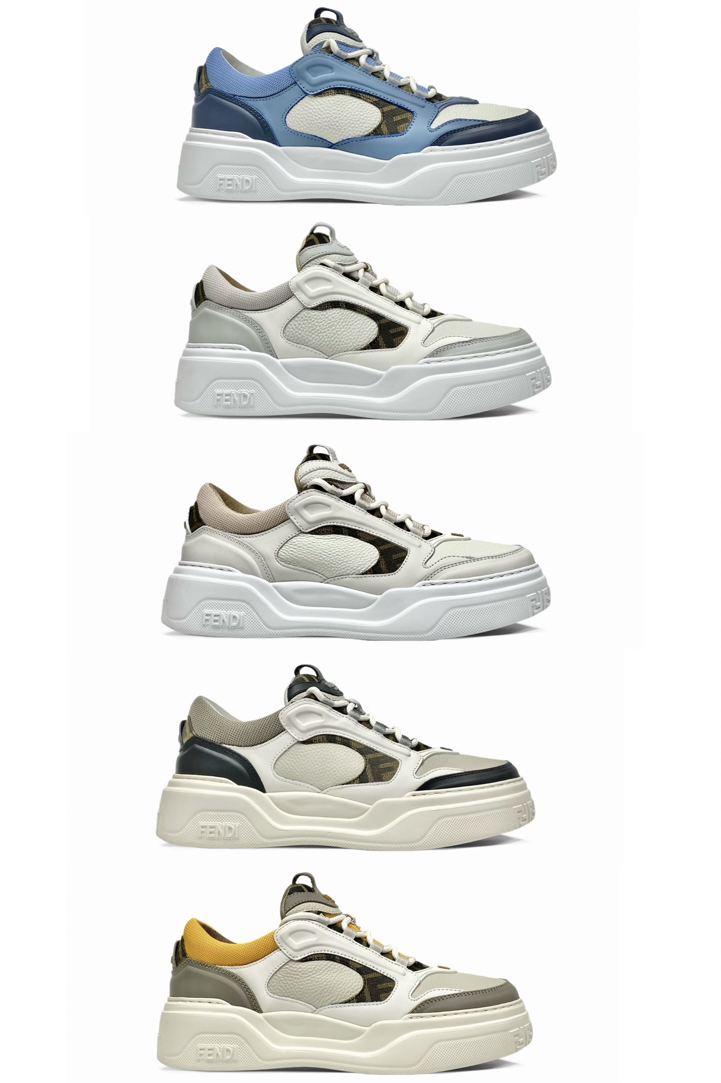 Fendi Style Leather Men's Shoes style reference detail image 8 from source 781843