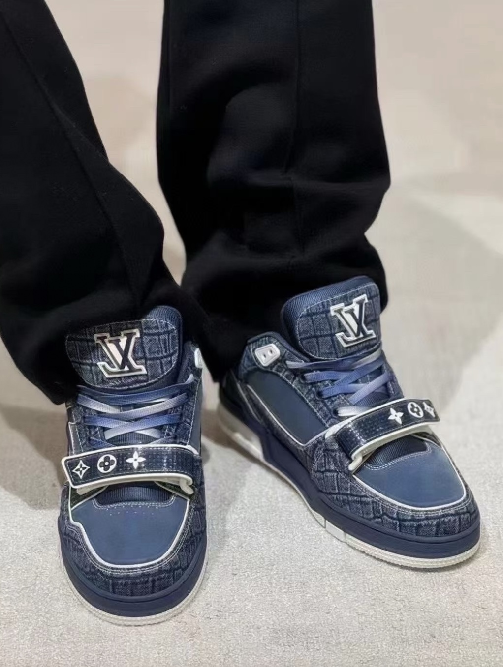 LV Style Black Leather Men's Shoes Lookbook Reference image 1