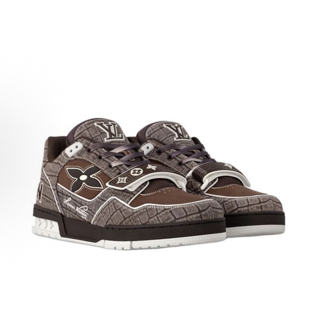 LV Style Black Leather Men's Shoes style reference detail image 3 from source 780758