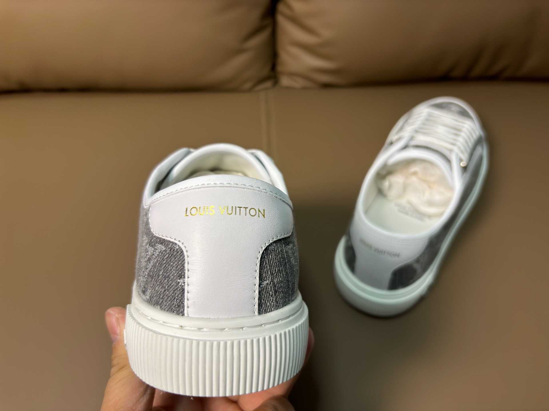 LV Style Leather Men's Shoes style reference detail image 7 from source 780757