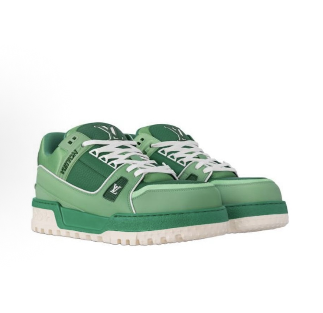 LV Style Black Leather Men's Shoes Lookbook Reference image 2