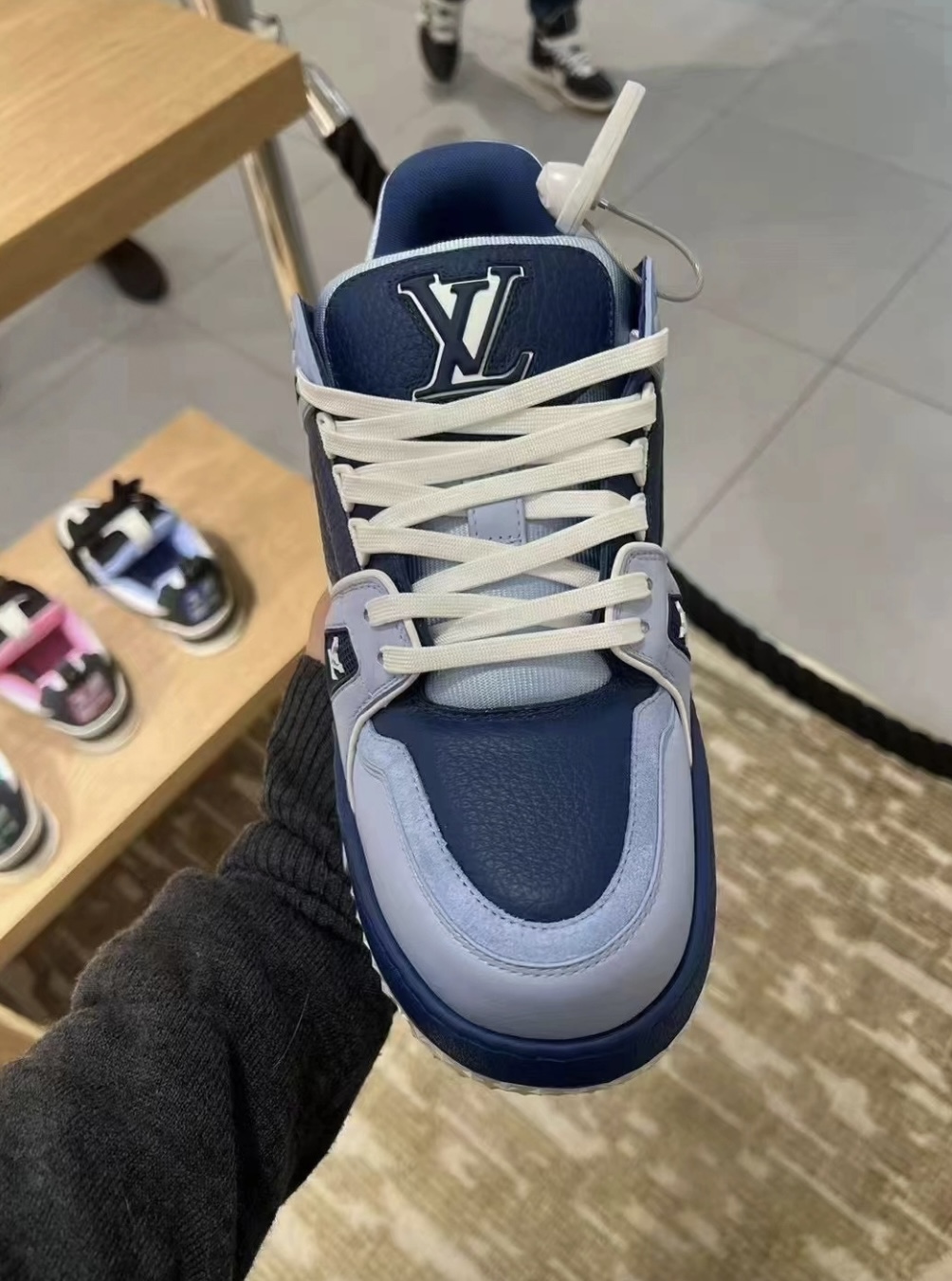 LV Style Black Leather Men's Shoes Lookbook Reference image 1