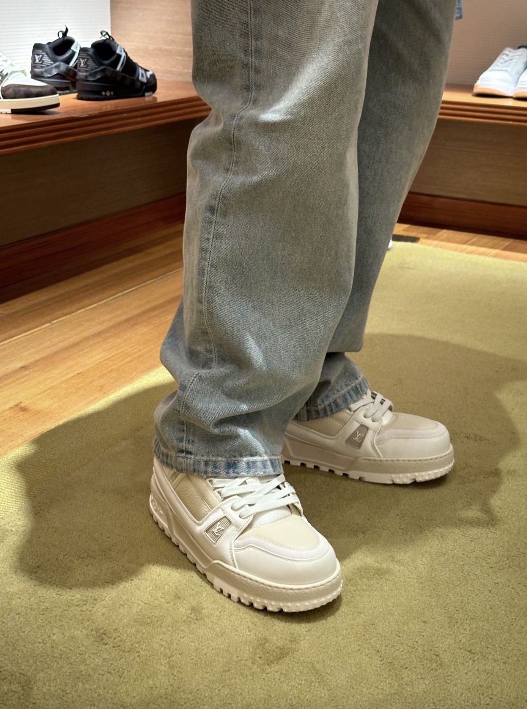 LV Style Black Leather Men's Shoes Lookbook Reference image 1