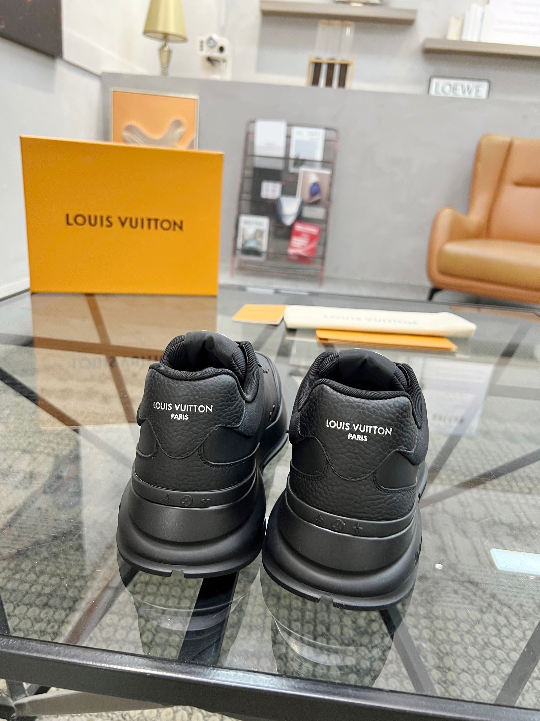 LV Style Leather Men's Shoes style reference detail image 6 from source 780772