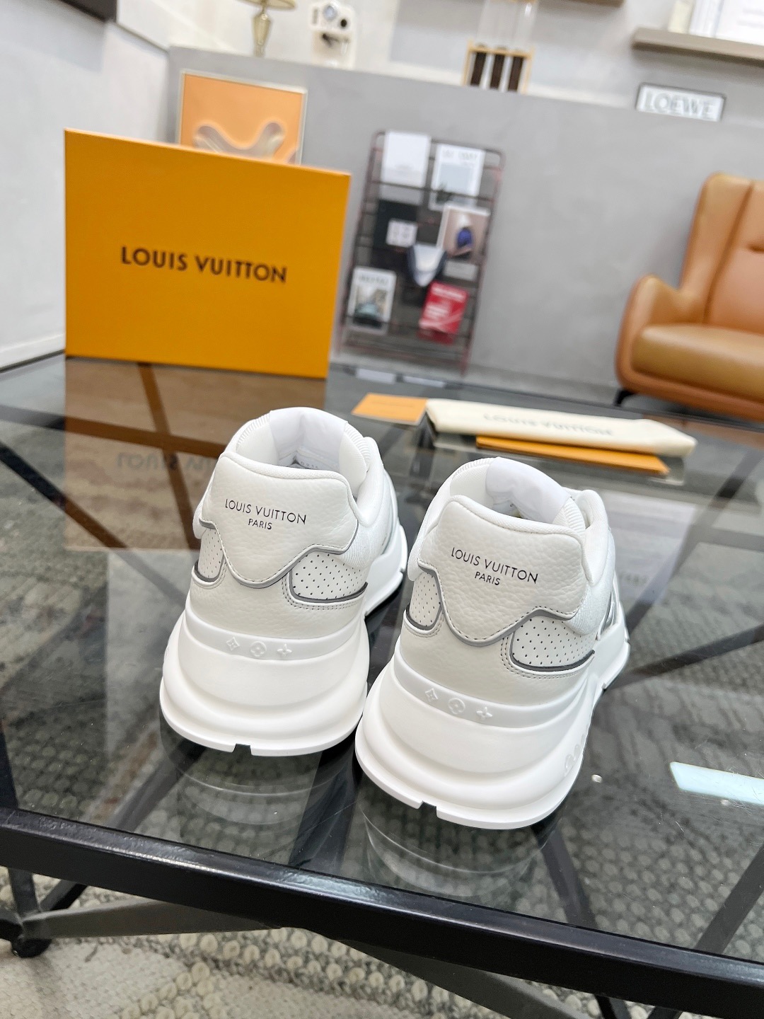 LV Style Leather Men's Shoes style reference detail image 9 from source 780768