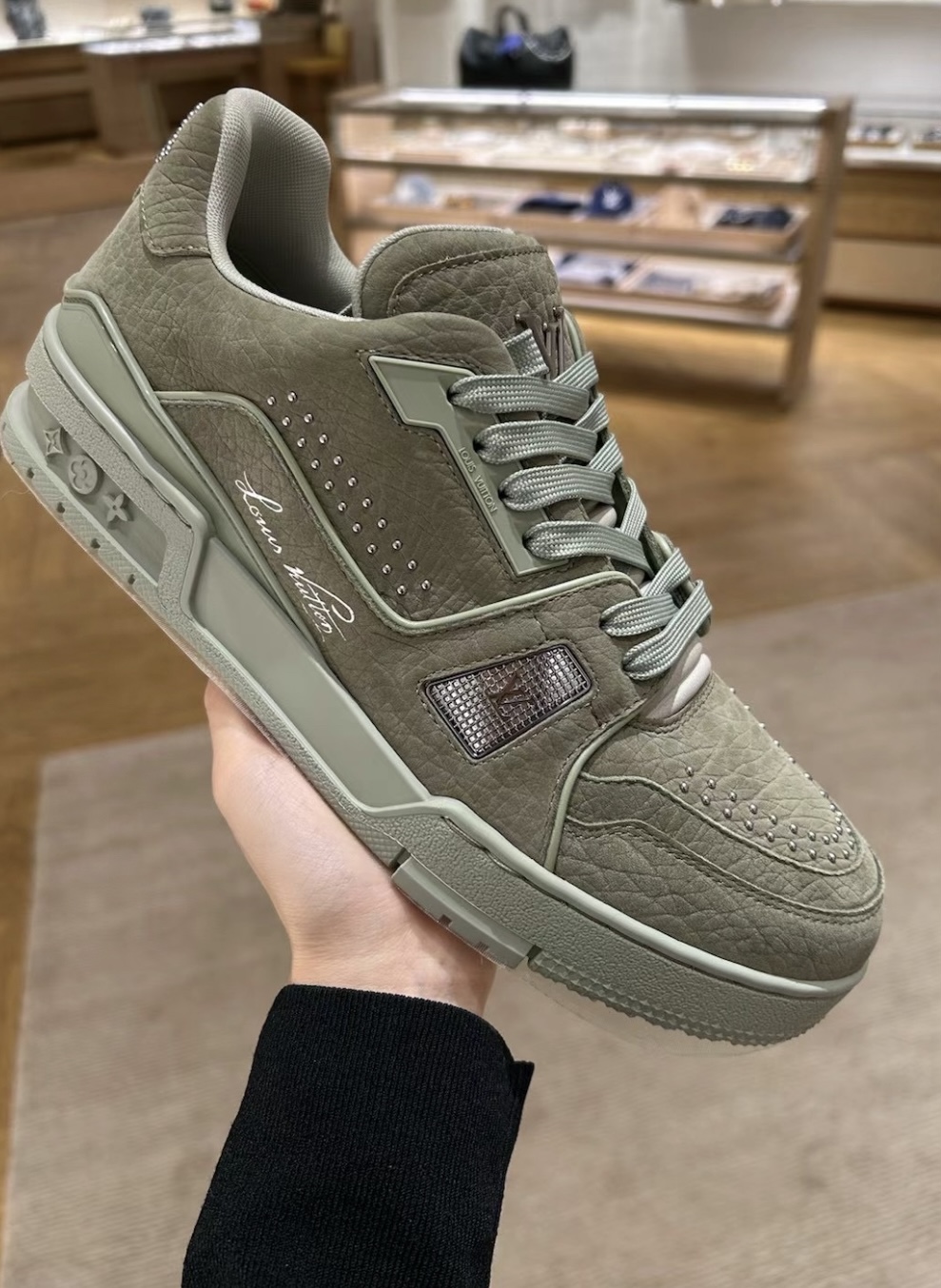 LV Style Leather Men's Shoes Lookbook Reference image 1
