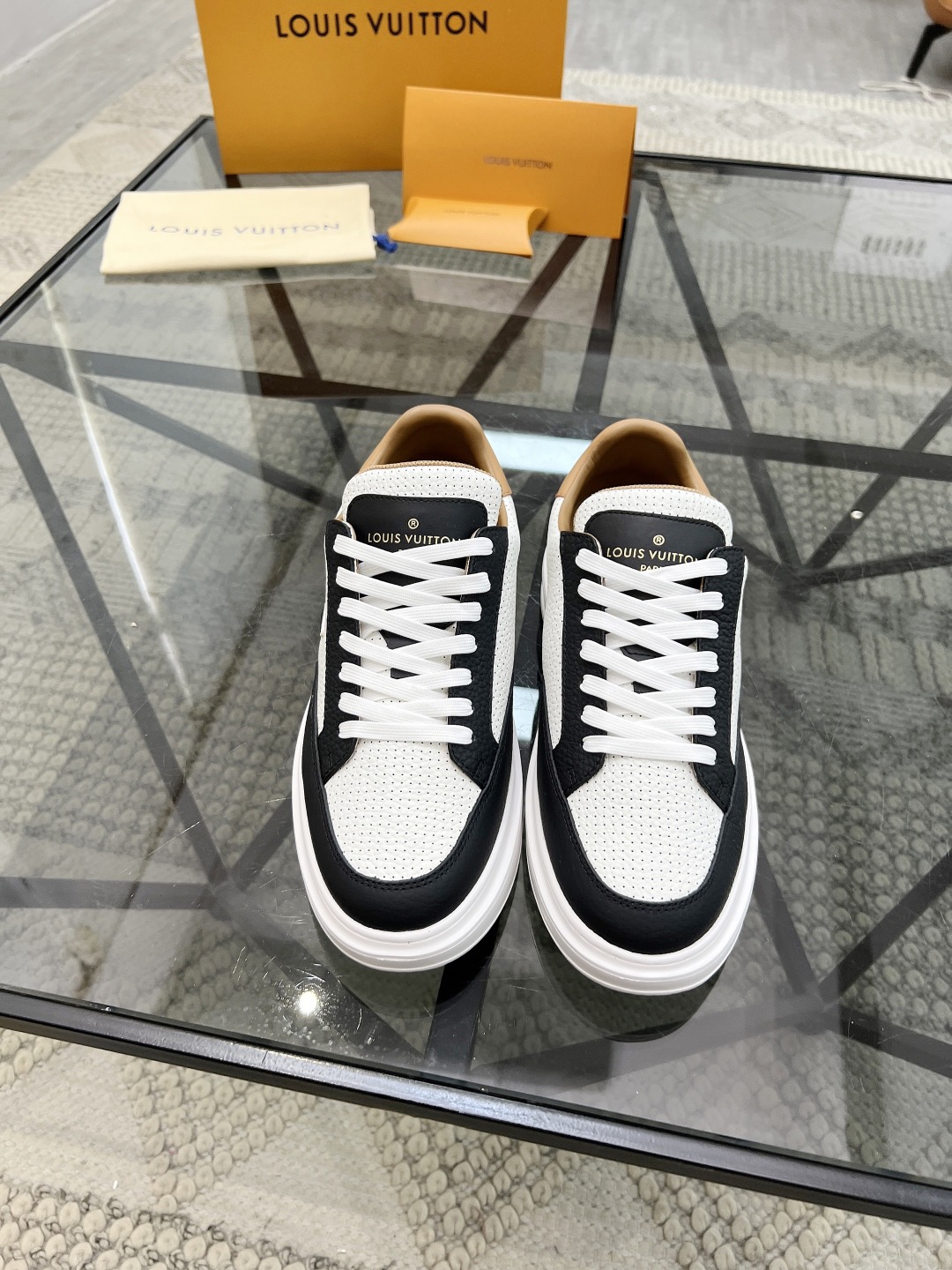LV Style Leather Men's Shoes style reference detail image 3 from source 780777