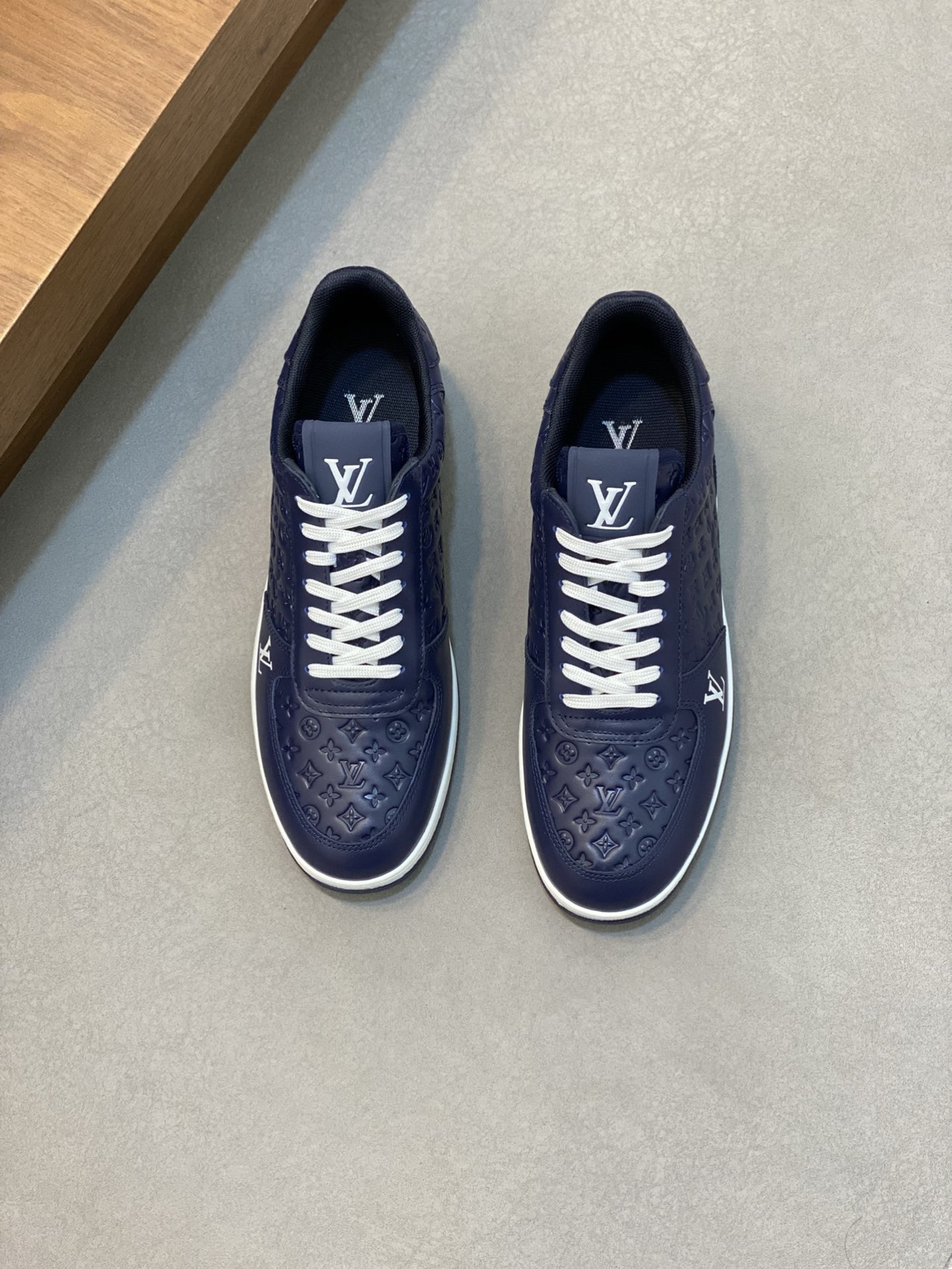 LV Style Leather Men's Shoes Lookbook Reference image 1