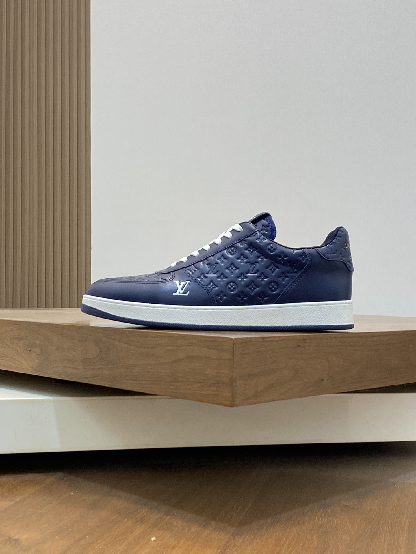 LV Style Leather Men's Shoes Lookbook Reference image 2