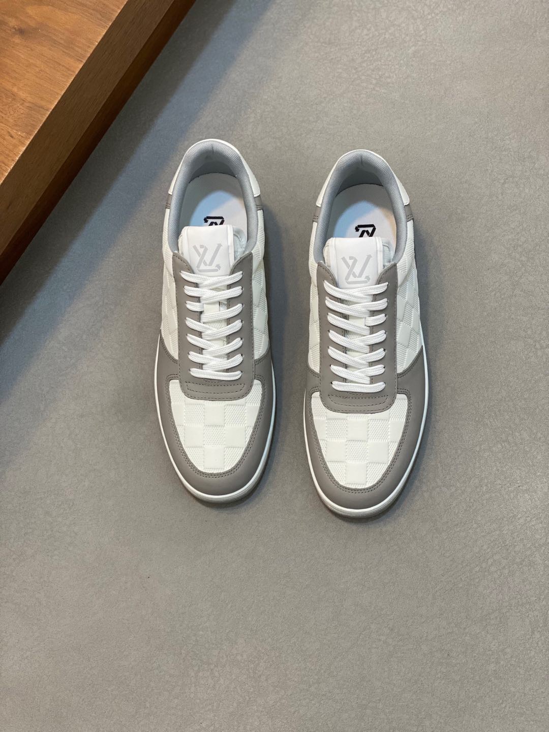 LV Style Leather Men's Shoes Lookbook Reference image 1