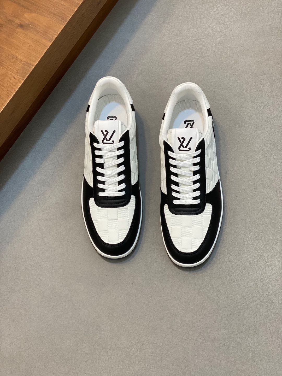 LV Style Leather Men's Shoes Lookbook Reference image 1
