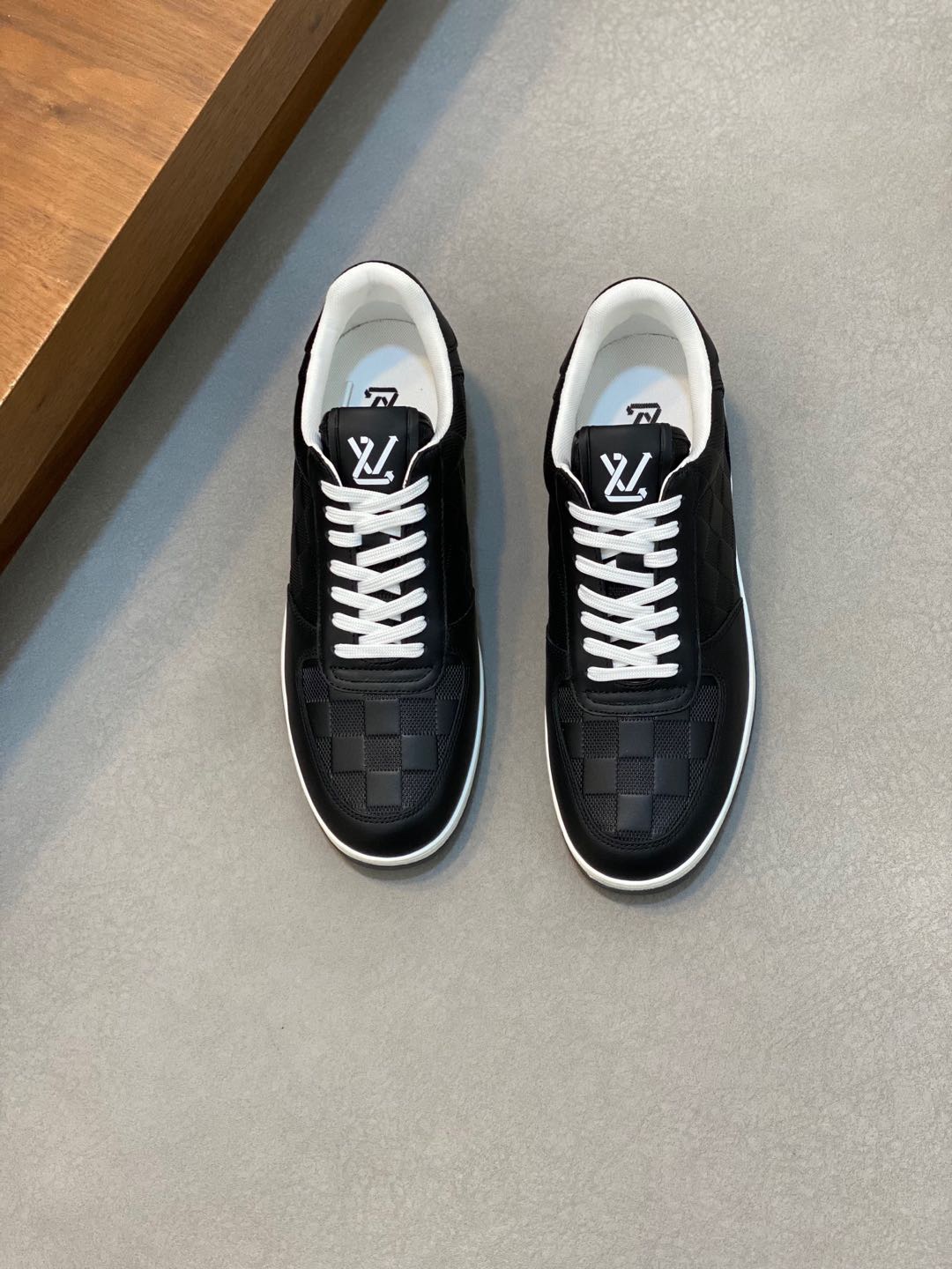 LV Style Leather Men's Shoes Lookbook Reference image 1
