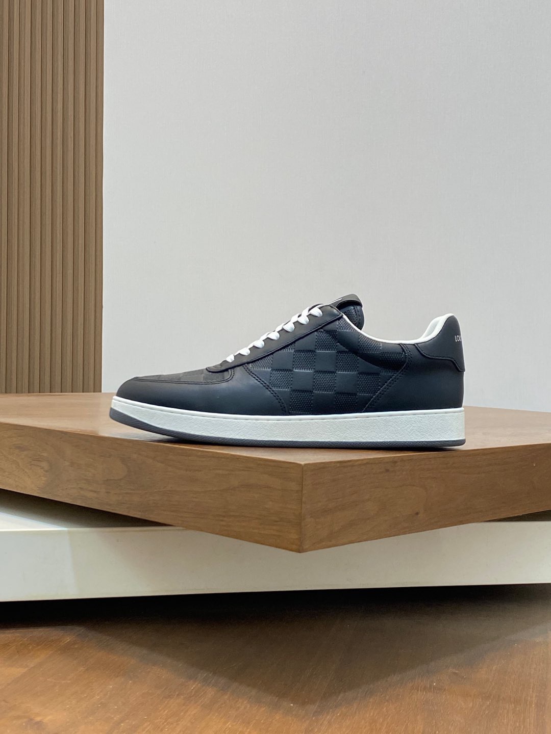 LV Style Leather Men's Shoes Lookbook Reference image 2