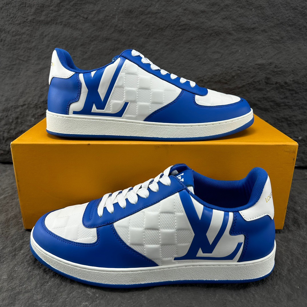 LV Style Leather Men's Shoes Lookbook Reference image 1