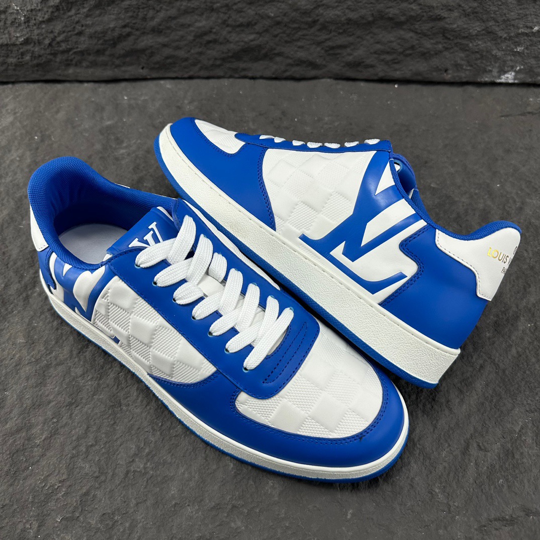 LV Style Leather Men's Shoes Lookbook Reference image 2