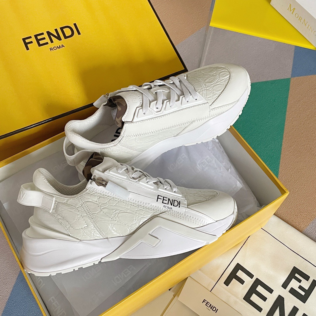 Fendi Style Black Leather Men's Shoes style reference detail image 4 from source 781764