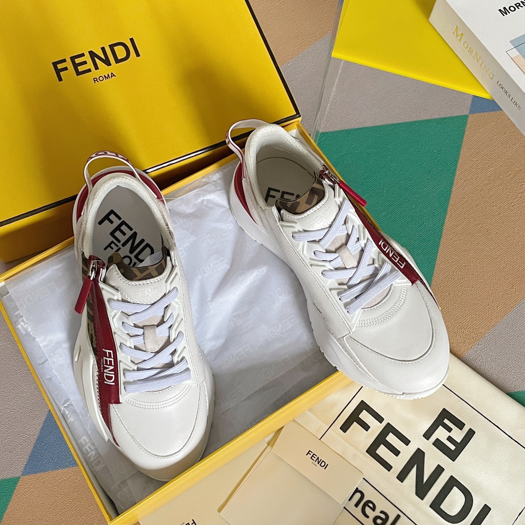 Fendi Style Black Leather Men's Shoes Lookbook Reference image 1