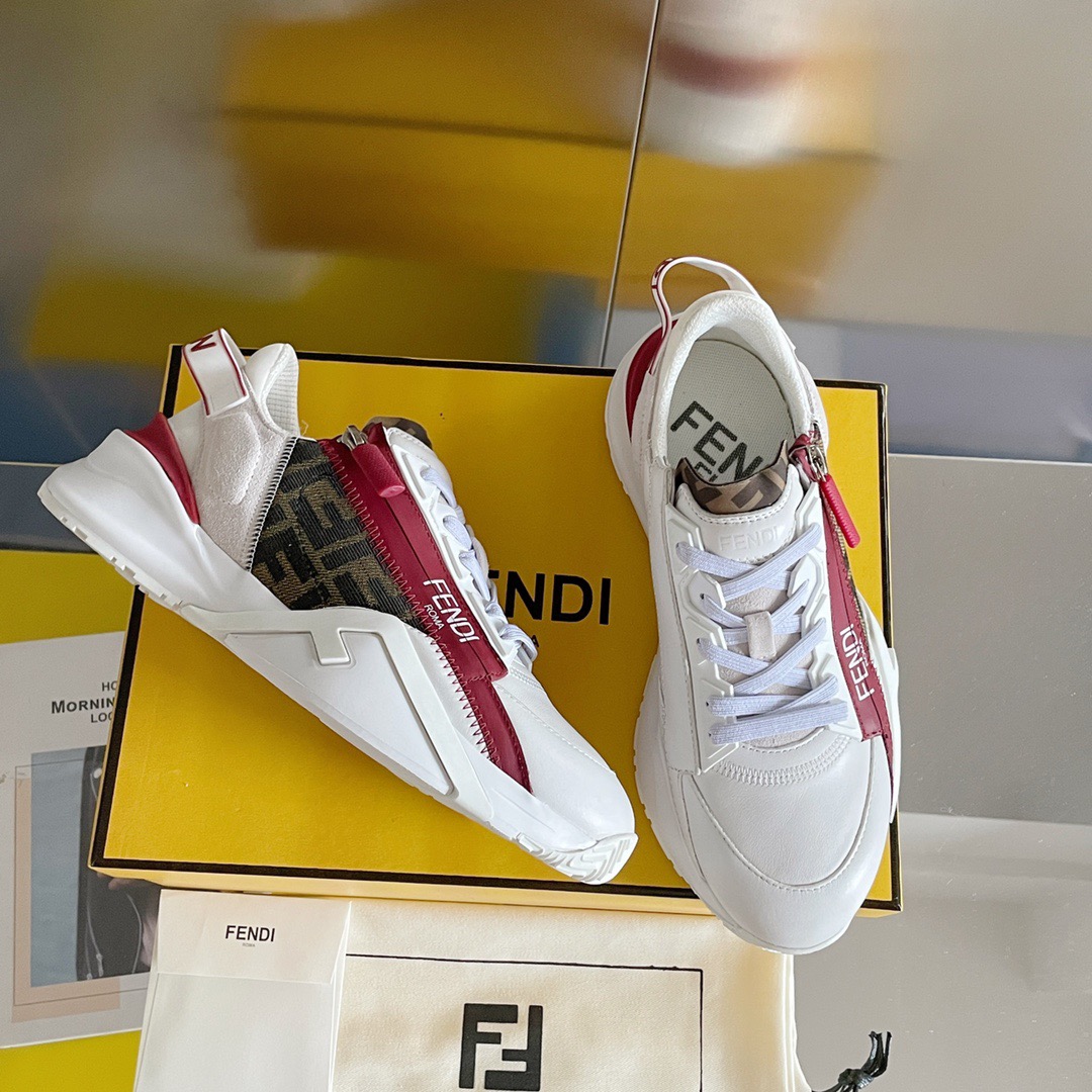 Fendi Style Black Leather Men's Shoes Lookbook Reference image 2
