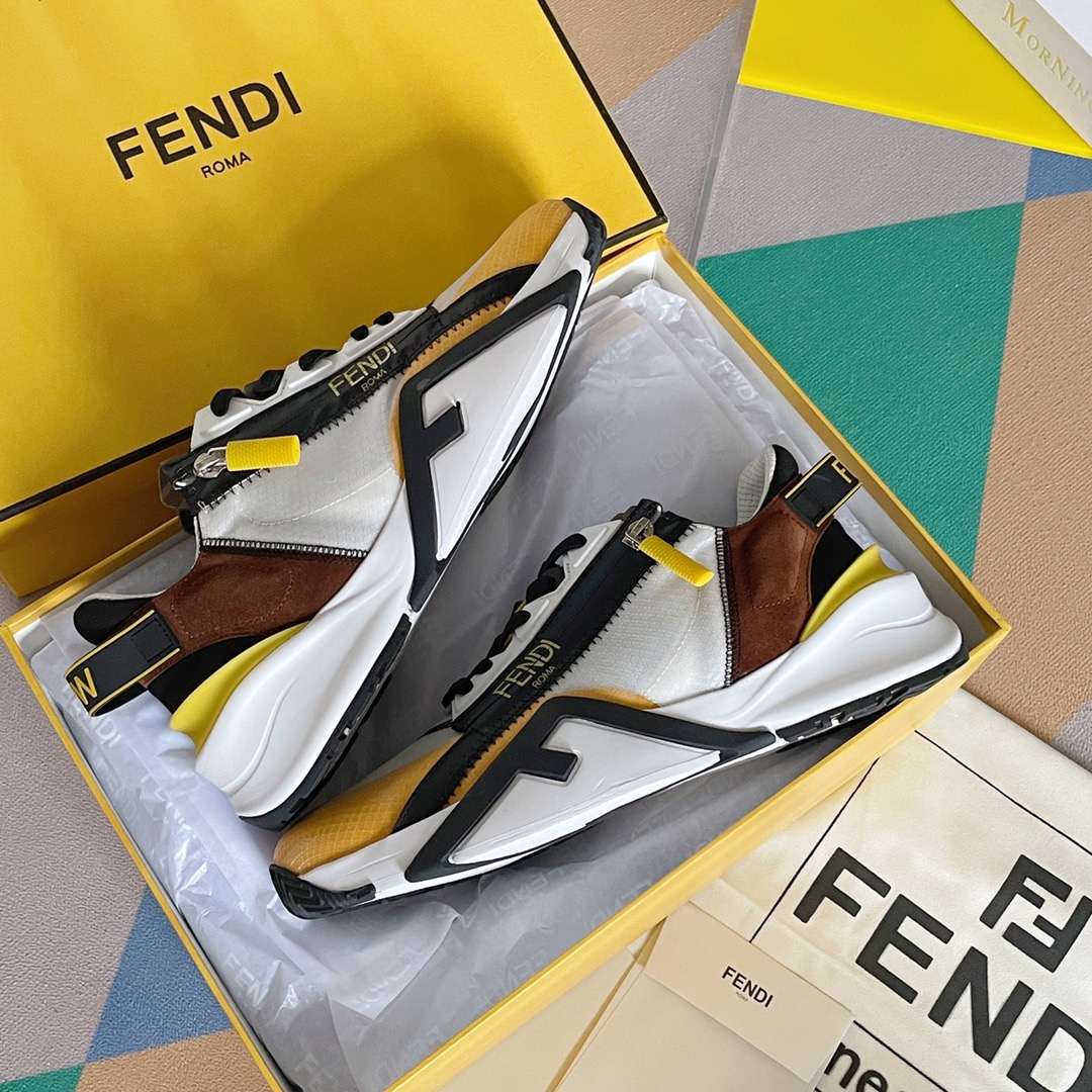 Fendi Style Black Leather Men's Shoes style reference detail image 6 from source 781765
