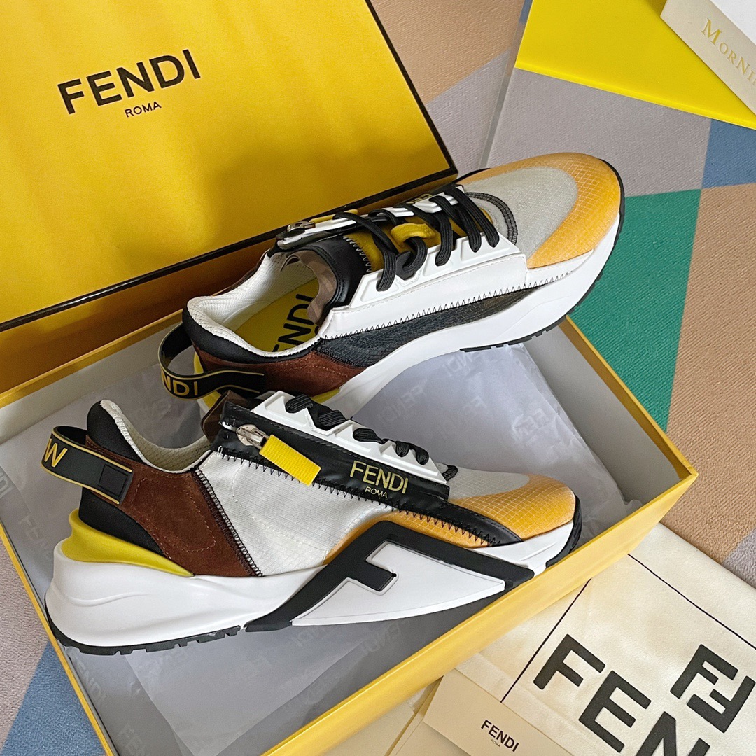 Fendi Style Black Leather Men's Shoes style reference detail image 4 from source 781765