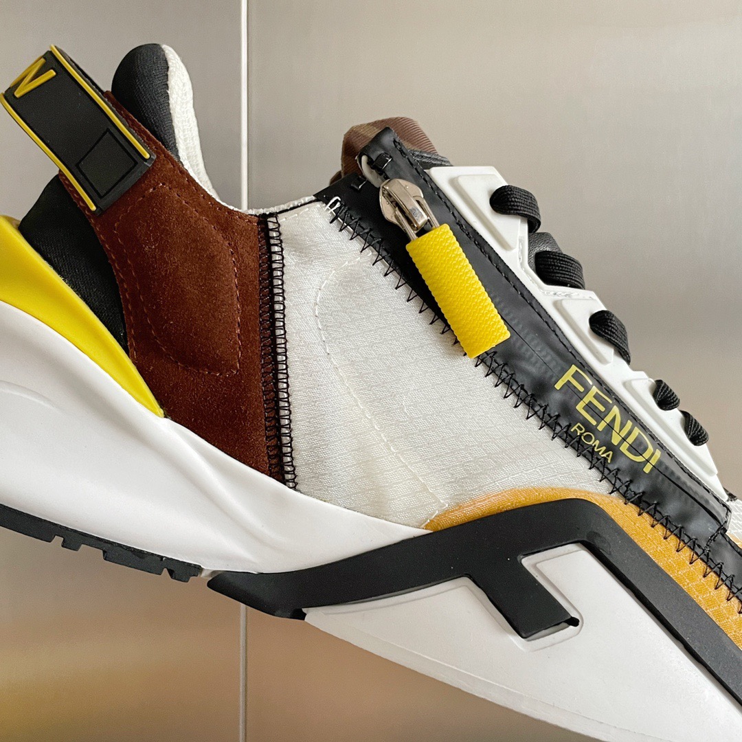 Fendi Style Black Leather Men's Shoes style reference detail image 8 from source 781765