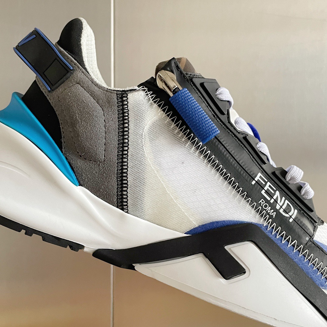 Fendi Style Black Leather Men's Shoes style reference detail image 8 from source 781766