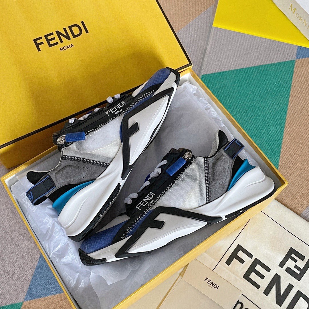 Fendi Style Black Leather Men's Shoes style reference detail image 6 from source 781766
