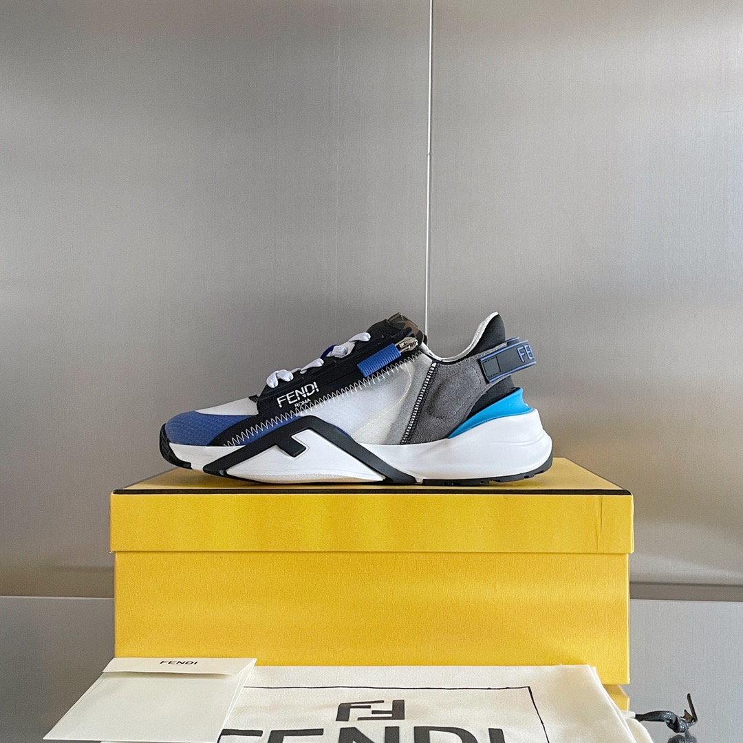Fendi Style Black Leather Men's Shoes style reference detail image 5 from source 781766