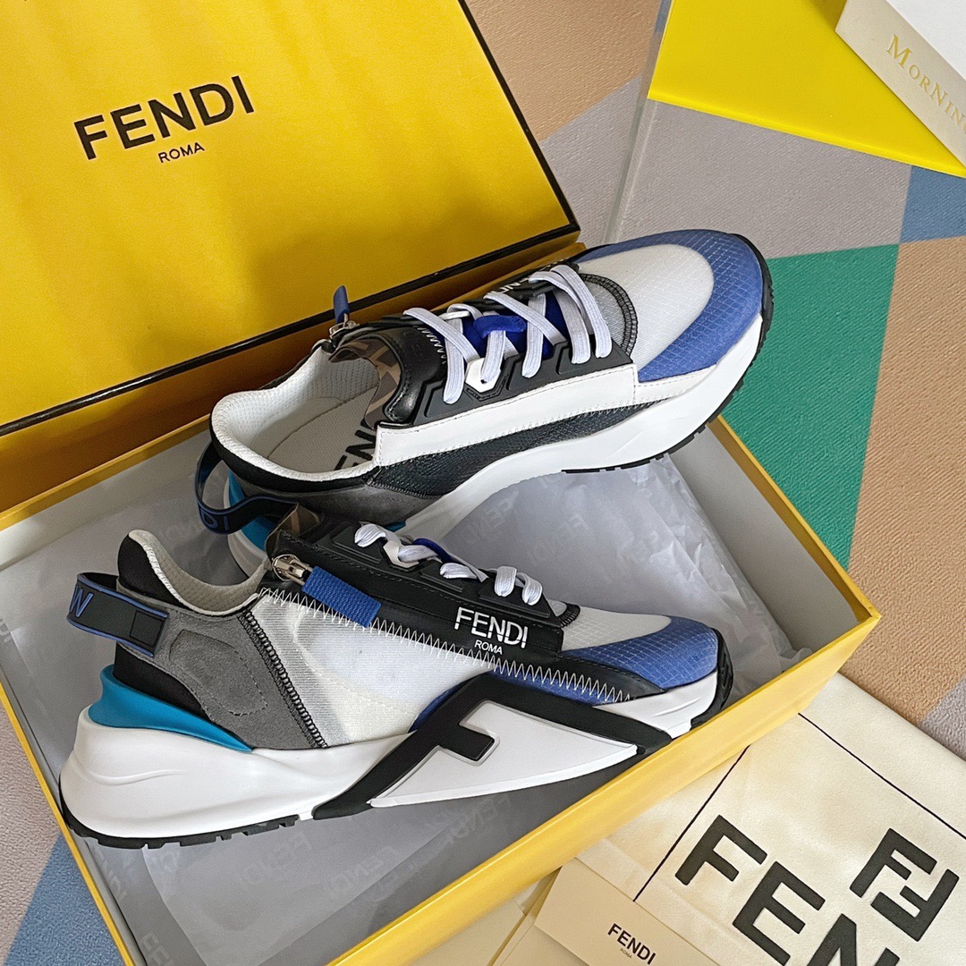 Fendi Style Black Leather Men's Shoes style reference detail image 4 from source 781766