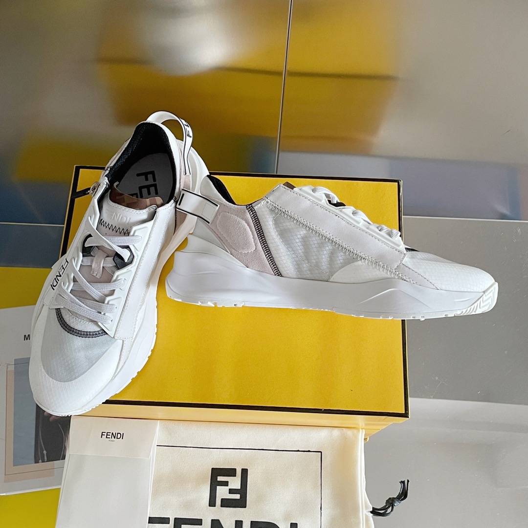 Fendi Style Black Leather Men's Shoes style reference detail image 3 from source 781736