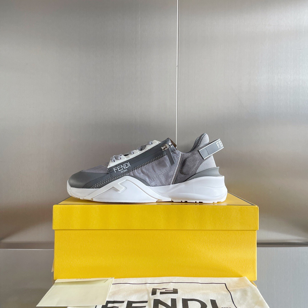 Fendi Style Black Leather Men's Shoes style reference detail image 5 from source 781762