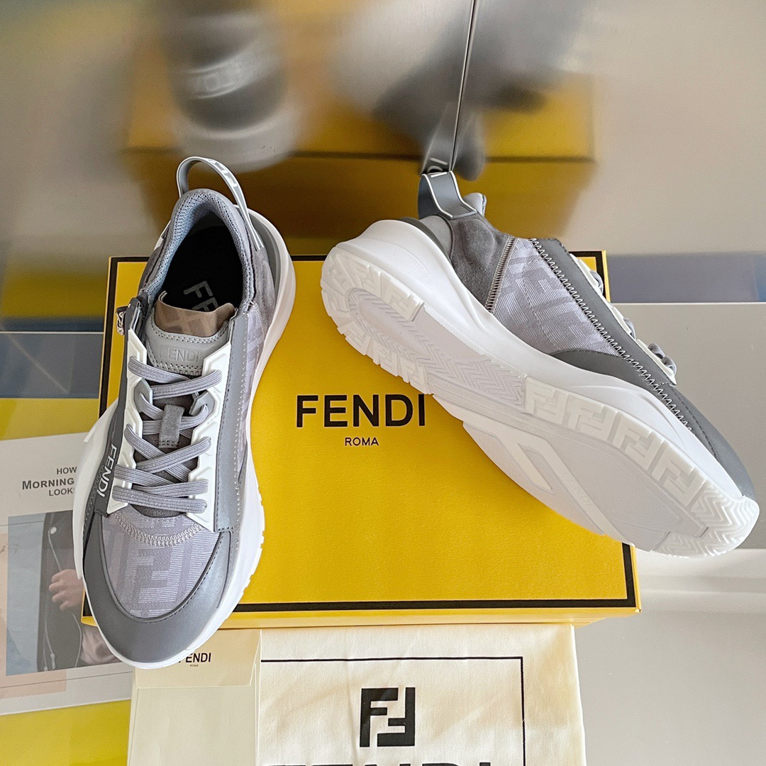 Fendi Style Black Leather Men's Shoes style reference detail image 3 from source 781762