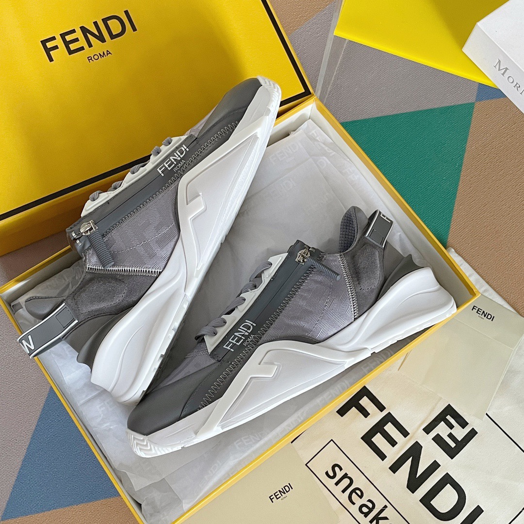 Fendi Style Black Leather Men's Shoes style reference detail image 6 from source 781762