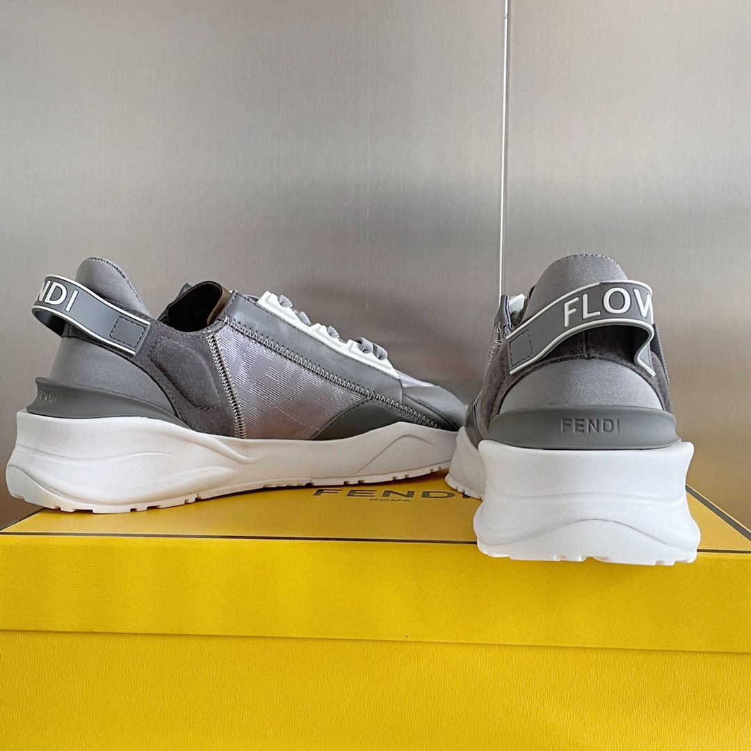 Fendi Style Black Leather Men's Shoes style reference detail image 9 from source 781762